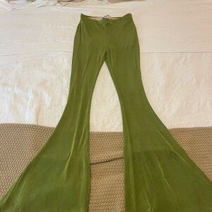Princess Polly Olive Green Flared Pants & top set